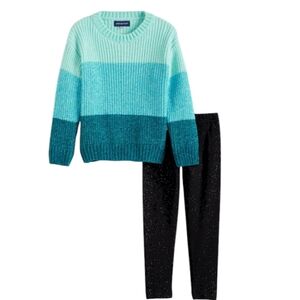 Andy & EvanVanessa Rainbow Chenille Sweater